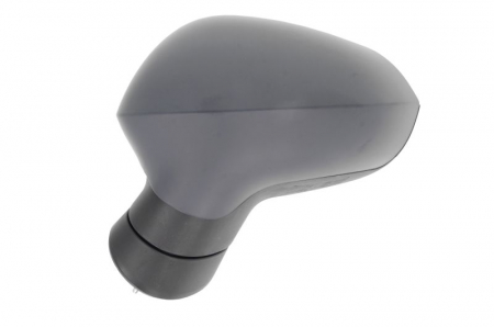 Oglinzi auto - Oglinda stanga electrica incalzita, crom, grunduita, pliabila electric SEAT IBIZA intre 2008-2012