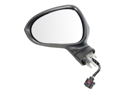 Oglinzi auto - Oglinda stanga potrivit SEAT LEON 2009-2012 - electrica incalzita, crom, grunduita