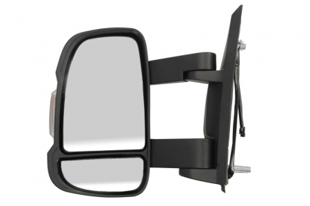 Oglinda stanga electrica incalzita, crom, mediu CITROEN JUMPER; FIAT DUCATO; PEUGEOT BOXER intre 2006-2014 [0]