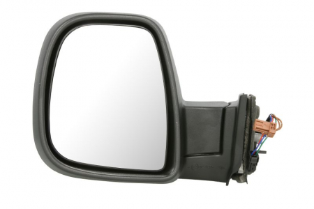Caroserie - Oglinda stanga electrica incalzita, grunduita CITROEN BERLINGO; PEUGEOT PARTNER intre 2012-2015