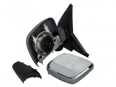 Caroserie - Oglinda stanga manual, asferic, grunduita VW TRANSPORTER intre 2003-2009