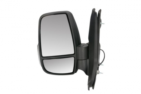 Oglinda stanga manuala crom, scurt FORD TRANSIT dupa 2013 [0]