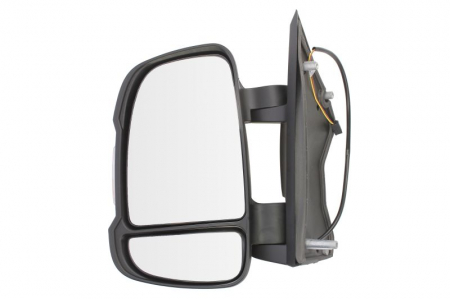Oglinda stanga manuala scurt CITROEN JUMPER; FIAT DUCATO; PEUGEOT BOXER intre 2006-2014 [0]