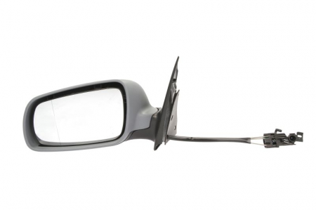 Caroserie - Oglinda stanga mecanica asferic, grunduita SKODA FABIA intre 1999-2004