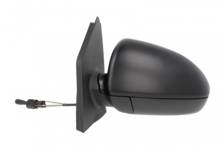 Caroserie - Oglinda stanga mecanica crom, grunduita SMART FORTWO intre 2007-2014