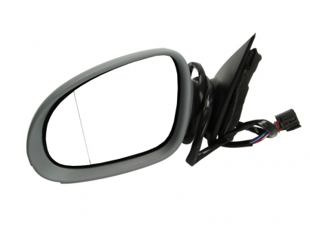 Oglinzi auto - Oglinda stanga VW PASSAT B6 intre 2005-2010 electrica, incalzita, asferica, cu carcasa, cu semnalizare, pliabila electric, cu lumina exterioara, cu 9 pini