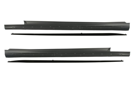 Prag - Ornamanet prag Dreapta/Stanga (grunduit, AMG, cu o garnitura decorativa) potrivit MERCEDES C-KLASA W205 12.13-12.18