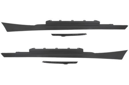 Prag - Ornamanet prag Dreapta/Stanga (grunduit, M-PAKIET, set) potrivit BMW 1 F20, F21, 2 F22, F23, F87 11.10-06.16