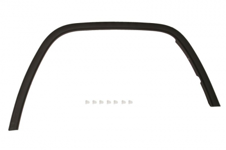 Ornamente - Ornament aripa fata stanga (negru) potrivit JEEP GRAND CHEROKEE IV WK2 10.10-10.16