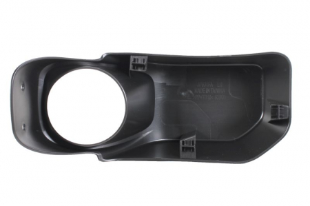 Ornament bandou bara fata stanga cu locas proiector plastic, negru potrivit JEEP WRANGLER III JK 08.10-11.17 [1]