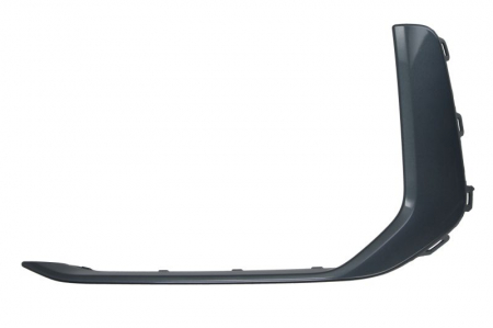Caroserie - Ornament bandou bara stanga (inferior, plastic, gri, S-LINE) potrivit AUDI A6 C8 02.18-