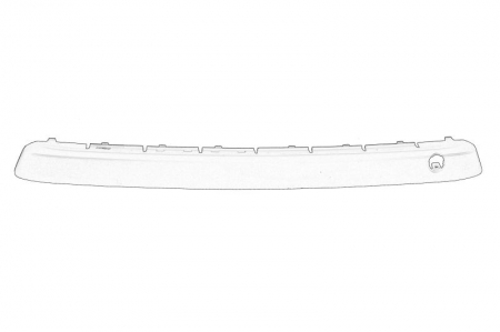 Piese Auto - Ornament bara fata (negru; central) PEUGEOT 207, 207 SW 1.4/1.6/1.6D intre 2009-2013