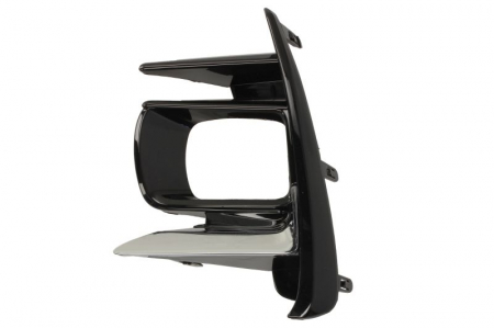 Ornament bara fata partea stanga plastic crom/negru potrivit Toyota Sienna 2017-2020 [0]