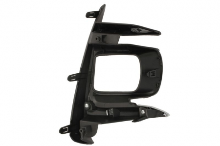 Ornament bara fata partea stanga plastic crom/negru potrivit Toyota Sienna 2017-2020 [1]