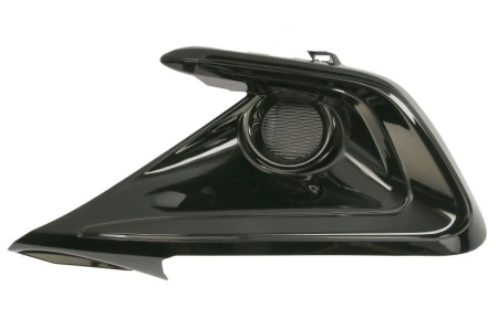 Elemente bara - Ornament bara Fata Stanga negru lucios potrivit TOYOTA COROLLA 10.18- Hatchback 06.22-