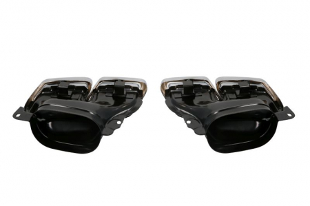 Ornament decorativ evacuare spate dreapta/stanga (otel, crom) MERCEDES C (A205), C (C205), C T-MODEL (S205), C (W205) 2013-2018 [1]