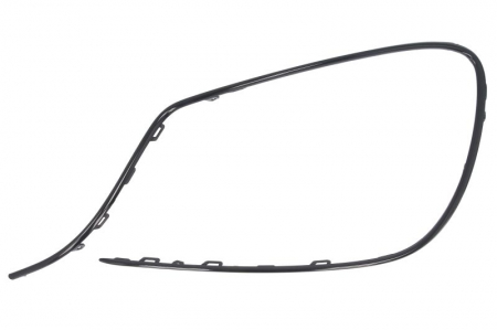 Ornament Grila bara fata exterior dreapta partea inferioara, model AMG plastic, negru potrivit MERCEDES Clasa S-KLASA W222 2017-2020 [0]