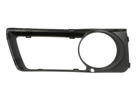 Ornament Grila bara fata stanga deschis plastic, negru lucios potrivit BMW X6 E71, E72 2007-2014 [1]