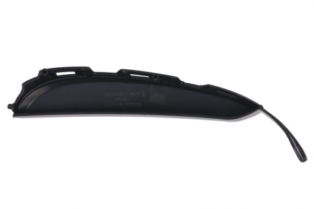 Ornament Grila bara fata stanga exterior, abs, negru potrivit MERCEDES Clasa C W205 2018-2021 [1]