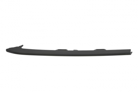 Elemente bara - Ornament grila fata Dreapta Inferior, negru-mat potrivit PORSCHE CAYENNE 2010-2017