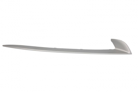 Grile - Ornament grila fata Dreapta (plastic, argintiu) potrivit BMW 5 (F10), 5 (F11) 2009-2017 2013-2017