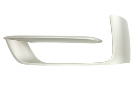 Grile - Ornament grila fata stanga inferior, PURE EXPERIENCE, plastic, argintiu BMW X5 F15, F85 intre 2013-2017