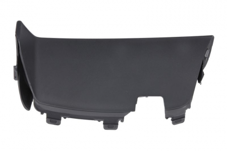 Ornament grila radiator fata stanga (exterior, plastic, negru-mat) potrivit PORSCHE MACAN 95B dupa 2018 [1]
