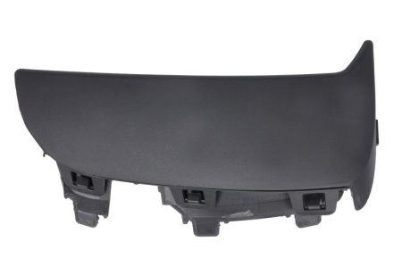 Ornamente - Ornament grila radiator fata stanga (exterior, plastic, negru-mat) potrivit PORSCHE MACAN 95B 07.18-