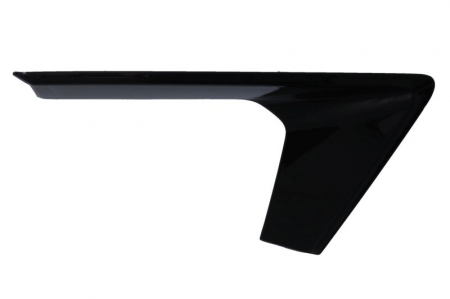 Ornament grila radiator fata stanga (inferior, abs, negru lucios) potrivit CHEVROLET CAMARO 01.19- [0]