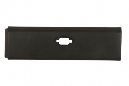 Ornamente - Ornament parte stanga (mijloc, negru, cu orificiu pentru lumina de degajare) potrivit NISSAN NV400; OPEL MOVANO II; RENAULT MASTER III 02.10-