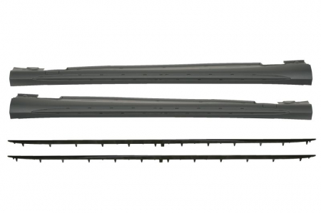 Ornamente - Ornament prag exterior Dreapta/Stanga grunduit, cu lamele potrivit MERCEDES Clasa E T-MODEL S212, E W212 2009-2016