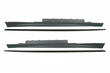 Ornamente - Ornament prag exterior grunduit, set potrivit BMW 4 F32, F82, 4 F33, F83 dupa 2013