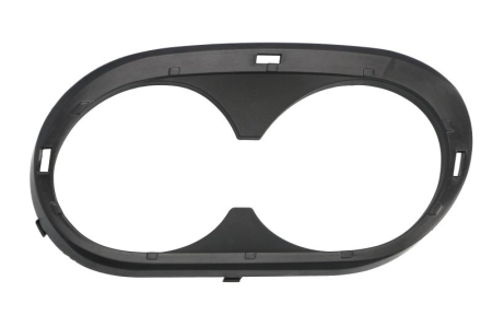 Ornamente - Ornament sistem evacuare spate stanga negru, AMG STYLING potrivit MERCEDES CLA C118 03.19-12.22