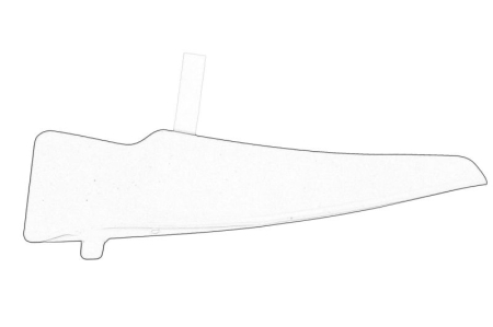 Grile - Ornanent geam Dreapta potrivit SEAT TOLEDO IV; SKODA RAPID 1.0-1.6D 2012-2022