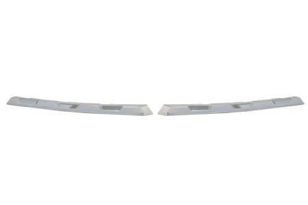 Grile - Ornanent grila fata superior potrivit RENAULT KANGOO III dupa 2021 (set, plastic, crom)