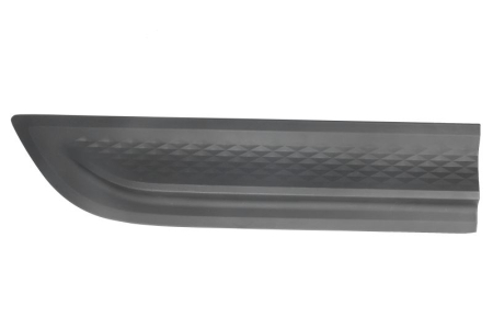 Grile - Ornanent usa Spate Dreapta potrivit PORSCHE MACAN 95B dupa 2018 (negru, textura)