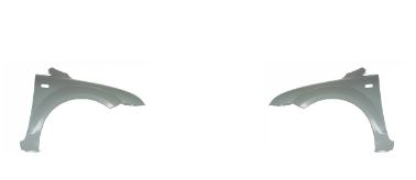 Pachet 2 aripi fata stanga / dreapta cu locas semnalizator, galvanizata, certificate TUV FORD FOCUS II intre 2004-2008 [0]