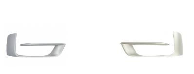 Pachet Ornament potrivit BMW X5 F15, F85 2013-2017 - grila fata dreapta / stanga inferior PURE EXPERIENCE plastic argintiu [0]