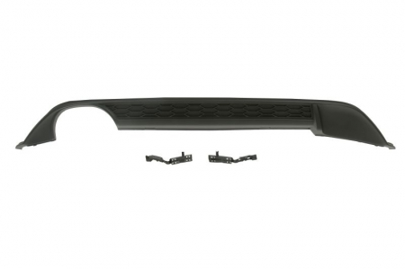 Grile - Panou fata Spate (cu paranteze de montaj, GTI, negru) potrivit VW GOLF ALLTRACK VII, GOLF SPORTSVAN VII, GOLF VII Hatchback 08.12-03.17