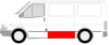 Panou lateral partea stanga inferioara FORD TRANSIT, TRANSIT TOURNEO intre 1986-2000 [2]