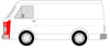 Panou lateral partea stanga inferioara, inalt VW LT 28-35 I, LT 28-46 II, LT 40-55 I intre 1975-1996 [2]