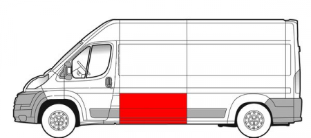Panou lateral stanga CITROEN JUMPER / FIAT DUCATO / PEUGEOT BOXER dupa 2006 lungime 140 cm, inaltime 75 cm [2]