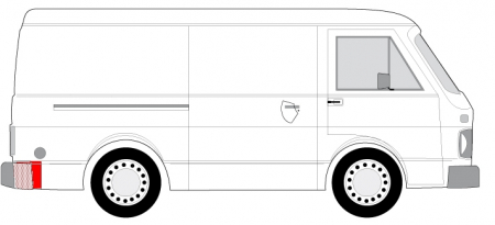 Panou lateral - Panou reparatie spate dreapta inferior VW LT 28-35 I, LT 40-55 I intre 1975-1996