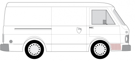 Piese Auto - Panou reparatie usa fata dreapta VW LT I intre 1975-1996