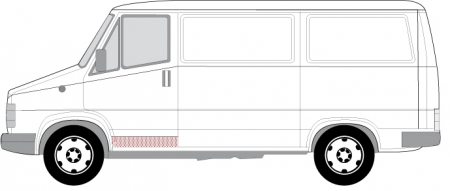 Piese Auto - Panou reparatie usa fata stanga CITROEN C25 FIAT DUCATO PEUGEOT J5 intre 1981-1994