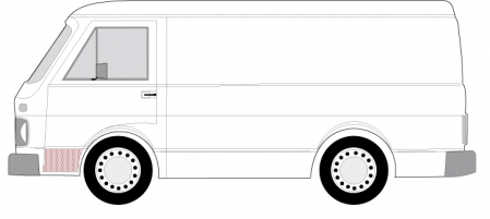 Piese Auto - Panou reparatie usa fata stanga VW LT I intre 1975-1996