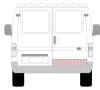 Panou reparatie usa spate dreapta FORD TRANSIT intre 1986-2000 [2]