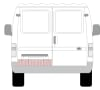 Panou reparatie usa spate stanga FORD TRANSIT intre 1986-2000 [2]