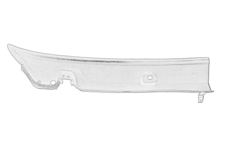 Grile - Panou transfer Dreapta potrivit CITROEN JUMPER III; PEUGEOT BOXER dupa 2006