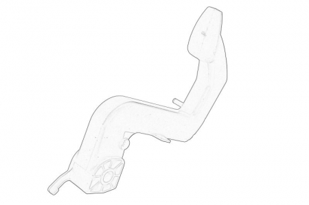 Pedala ambreiaj potrivit MERCEDES SPRINTER 2-T (B901, B902), SPRINTER 3-T (B903), SPRINTER 4-T (B904) 02.95-05.06 [1]